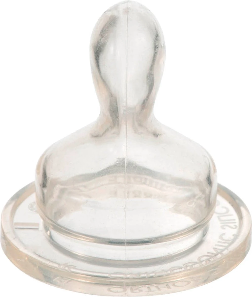 Difrax Flessenspeen Dental voor smalle babyflessen - Maat Small - 2st