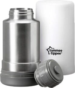 Tommee Tippee Closer To Nature - Draagbare Flessen En Voedselverwarmer - Ideaal Voor Op Reis - Thermisch Geïsoleerd - Roestvrij Staal Met Lekvrij Deksel