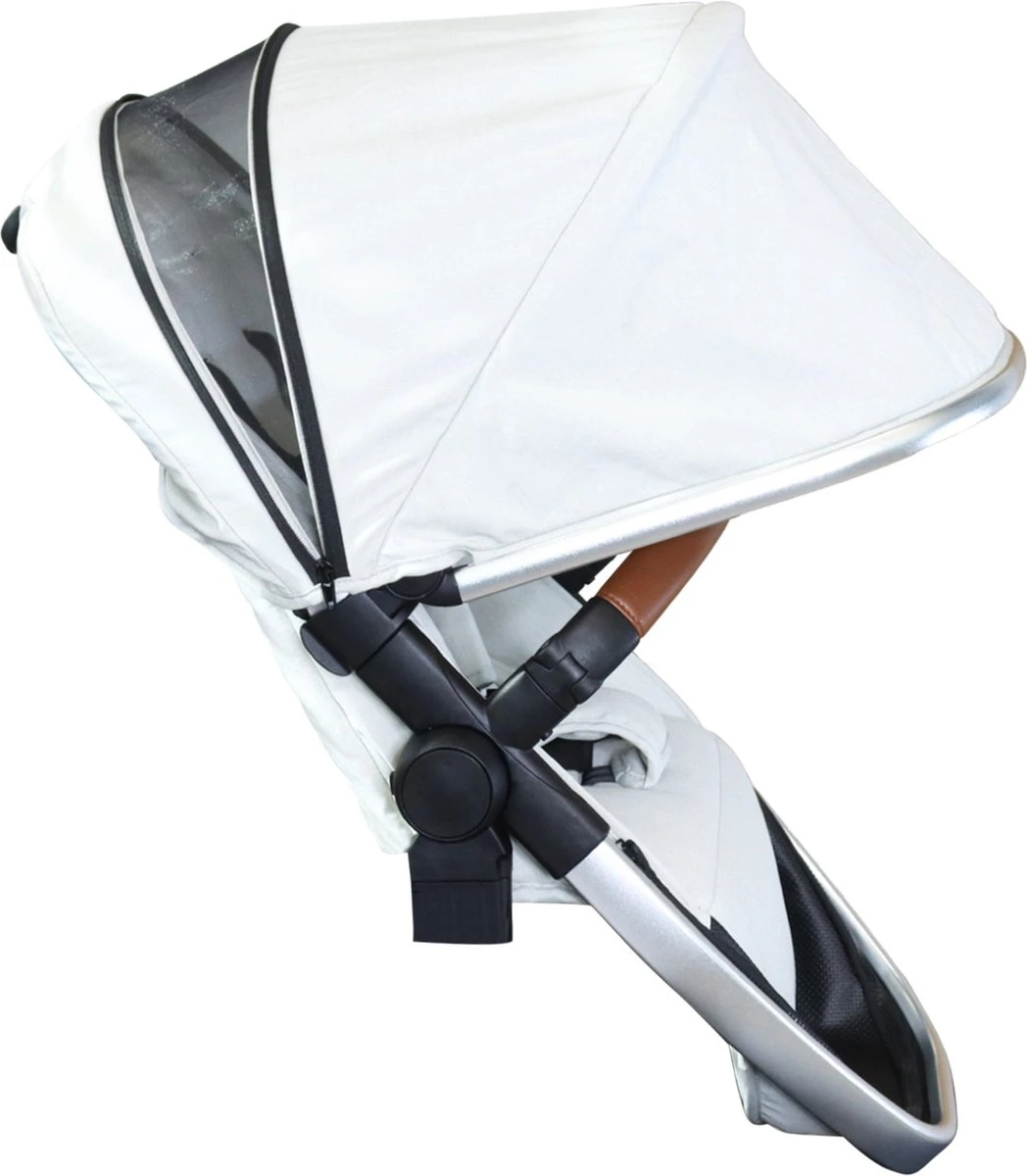Deryan Tweede Stoeltje voor Evy Kinderwagen - Creme