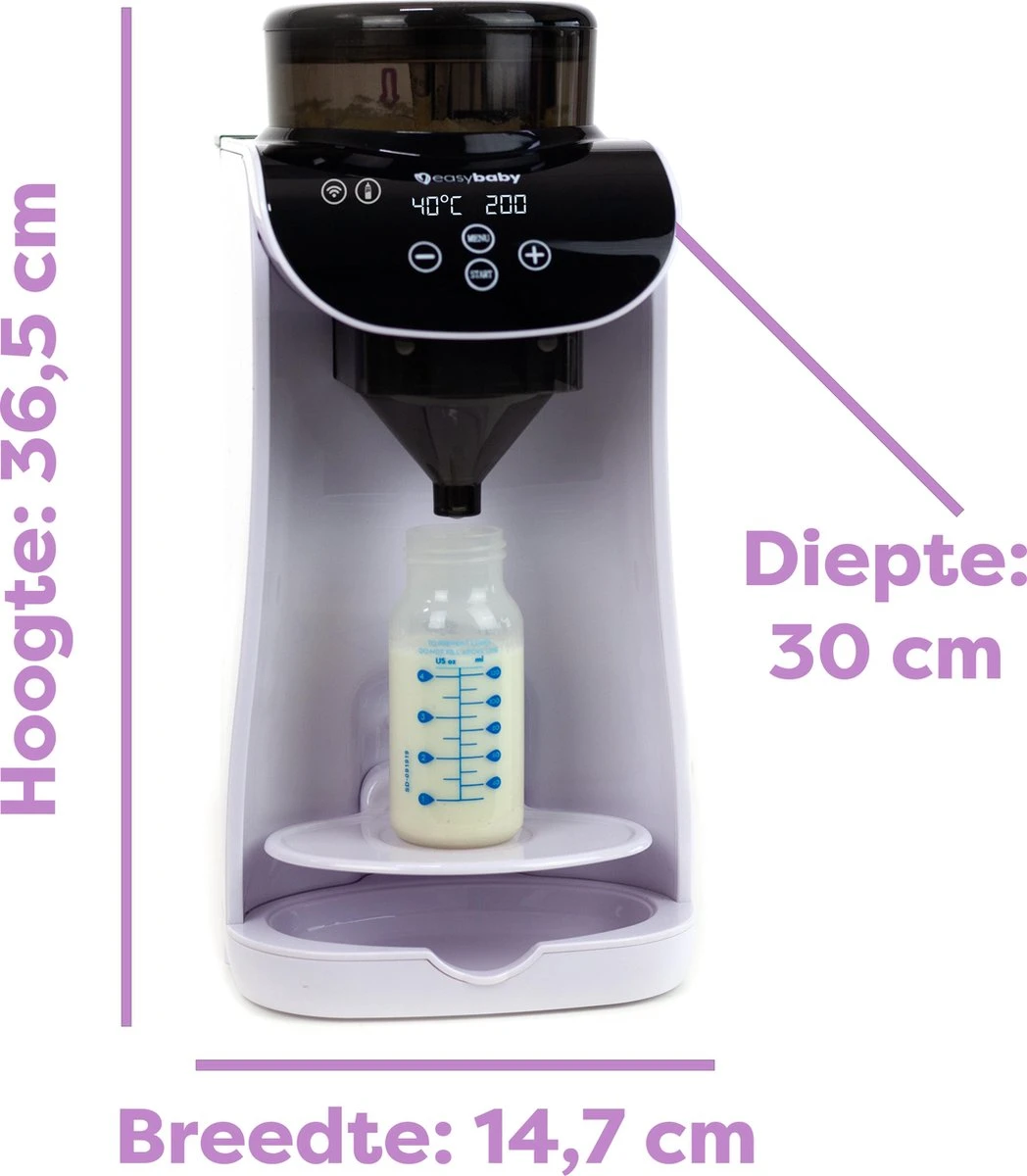 Easybaby Flesvoeding Apparaat / Baby Senseo - Baby Fles Maker - Flessenwarmer - Flesverwarmer