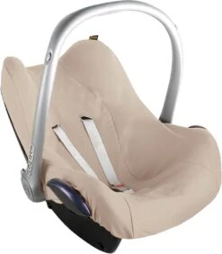 Ukje Maxi Cosi Hoes - Geschikt Voor Maxi Cosi Cabriofix Pebble Citi - Hoes - Autostoelhoes Groep 0 - Zomerhoes - Perfect Fit - Zand
