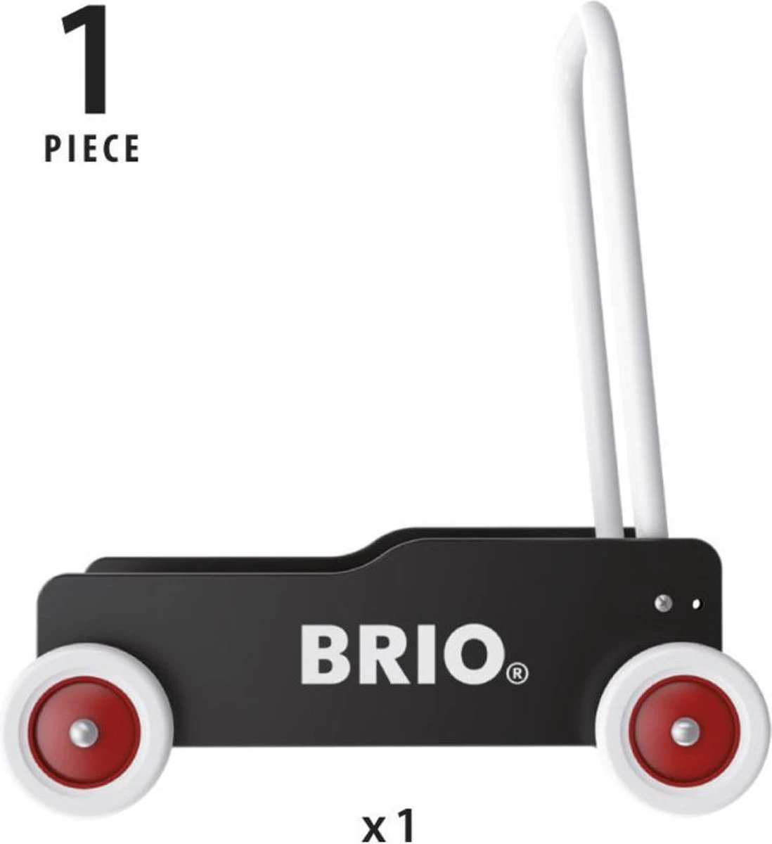 BRIO Zwarte loopwagen - 31351