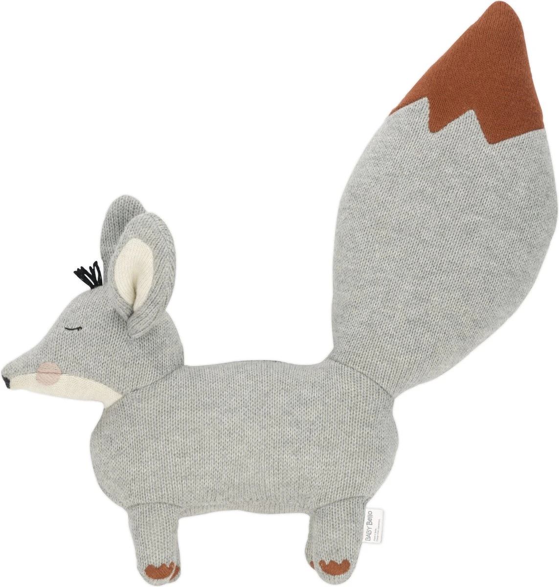 Baby Bello Finny the Fennex Fox - Ginger Grey - Knuffel XL
