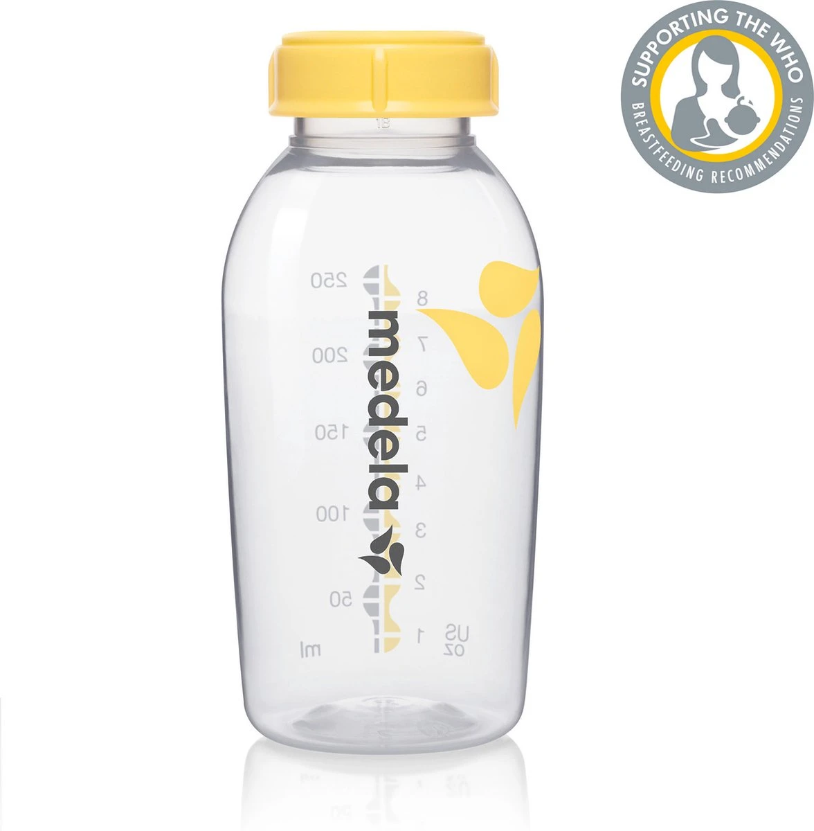 Medela Moedermelkflesje afkolven bewaren invriezen voeden Medela fles - 250 ml - 2 Stuks