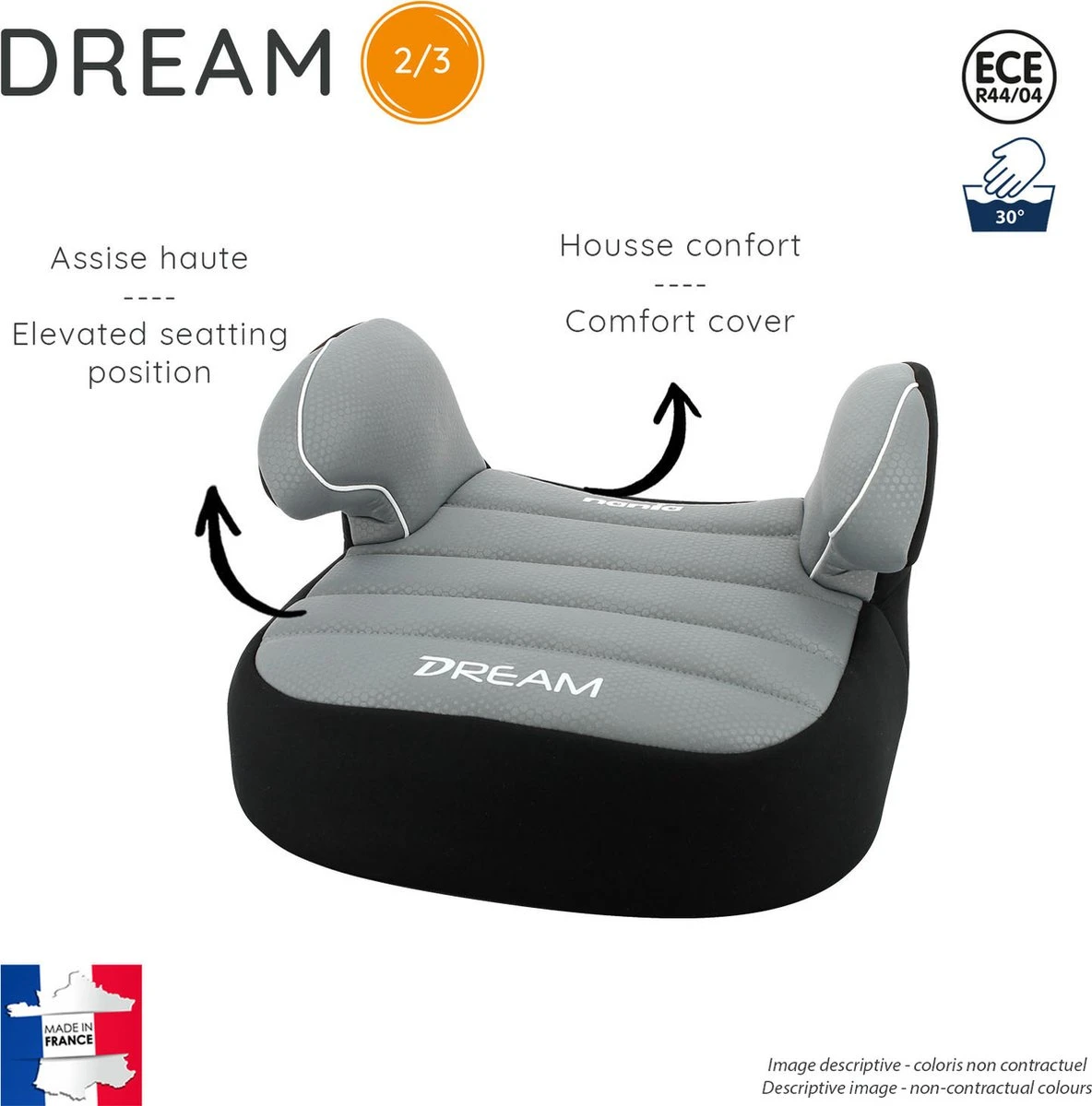 Disney - Zitverhoger Dream Luxe - Groep 2/3 (van 15 tot 36 kg) - 3 tot 12 jaar - MINNIE MOUSE