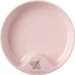 Mepal Mio – Oefenbord – Mag In De Magnetron – Flowers & Butterflies – Anti-slip Bodem – Kinderbord – Kinderservies