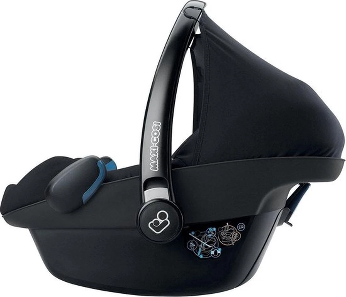 Maxi-Cosi Pebble autostoel - Zonnekap - Zwart