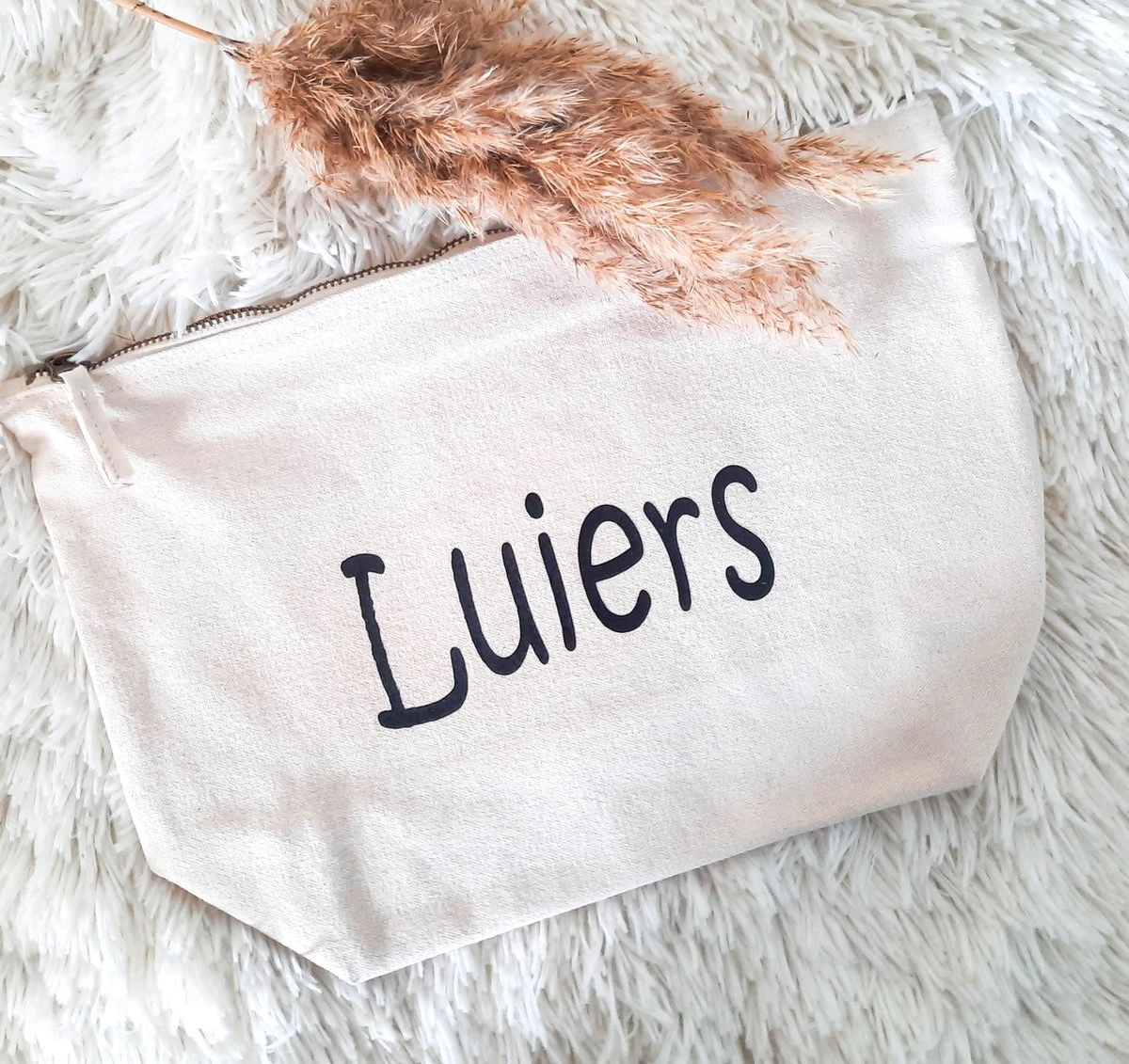 Organizer | Luiers | Etui | Luiertas | Verschoningsdoekjes | Baby | Opbergtas | Katoen | Naturel | Kraamcadeau