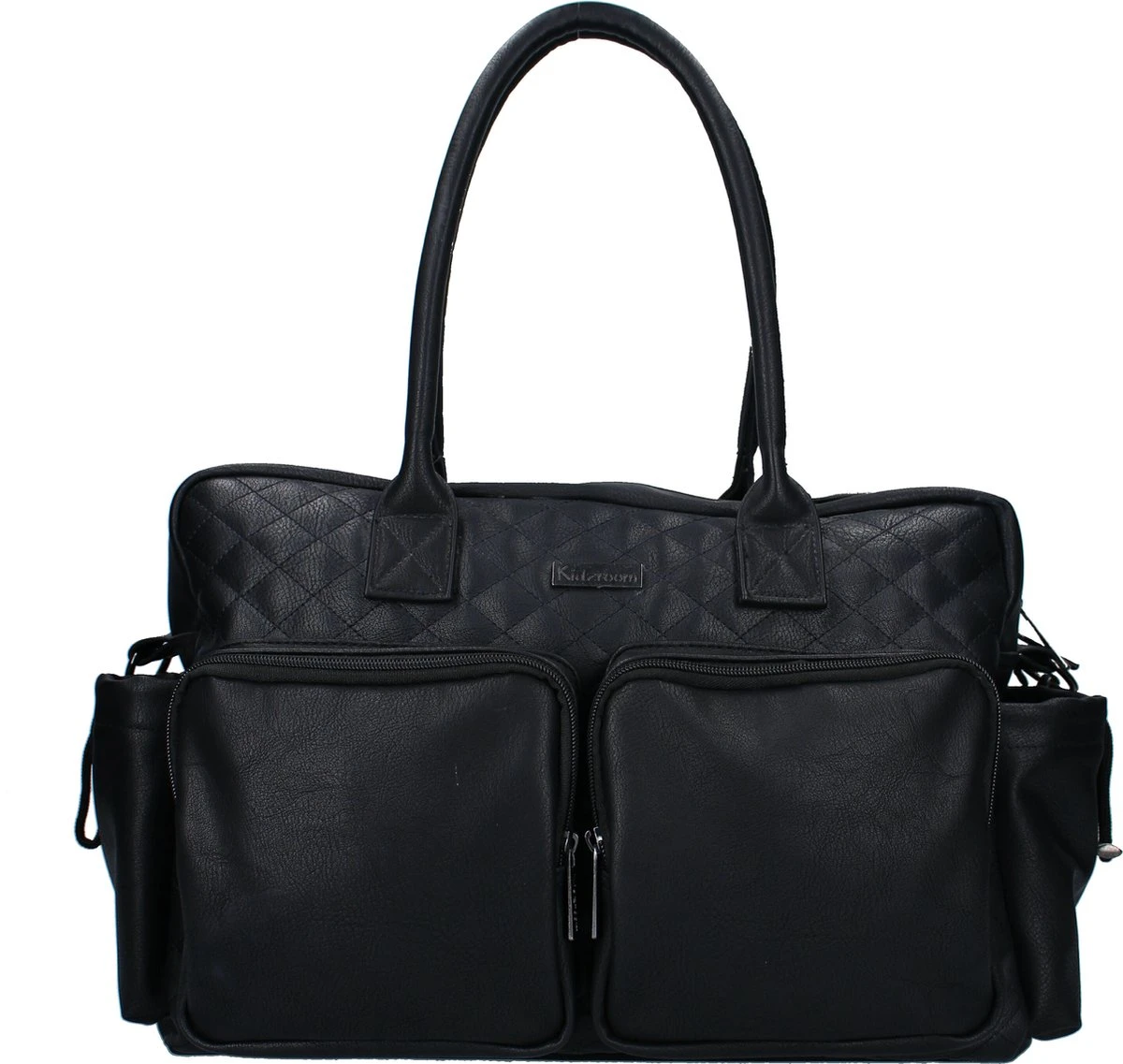 Kidzroom Vision of Love Luiertas - Zwart - Verschoonmatje - Verstelbare schouderband