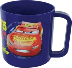 Kunststof Drinkbeker/mok Disney Cars 350 Ml - Onbreekbare Kinder Bekers