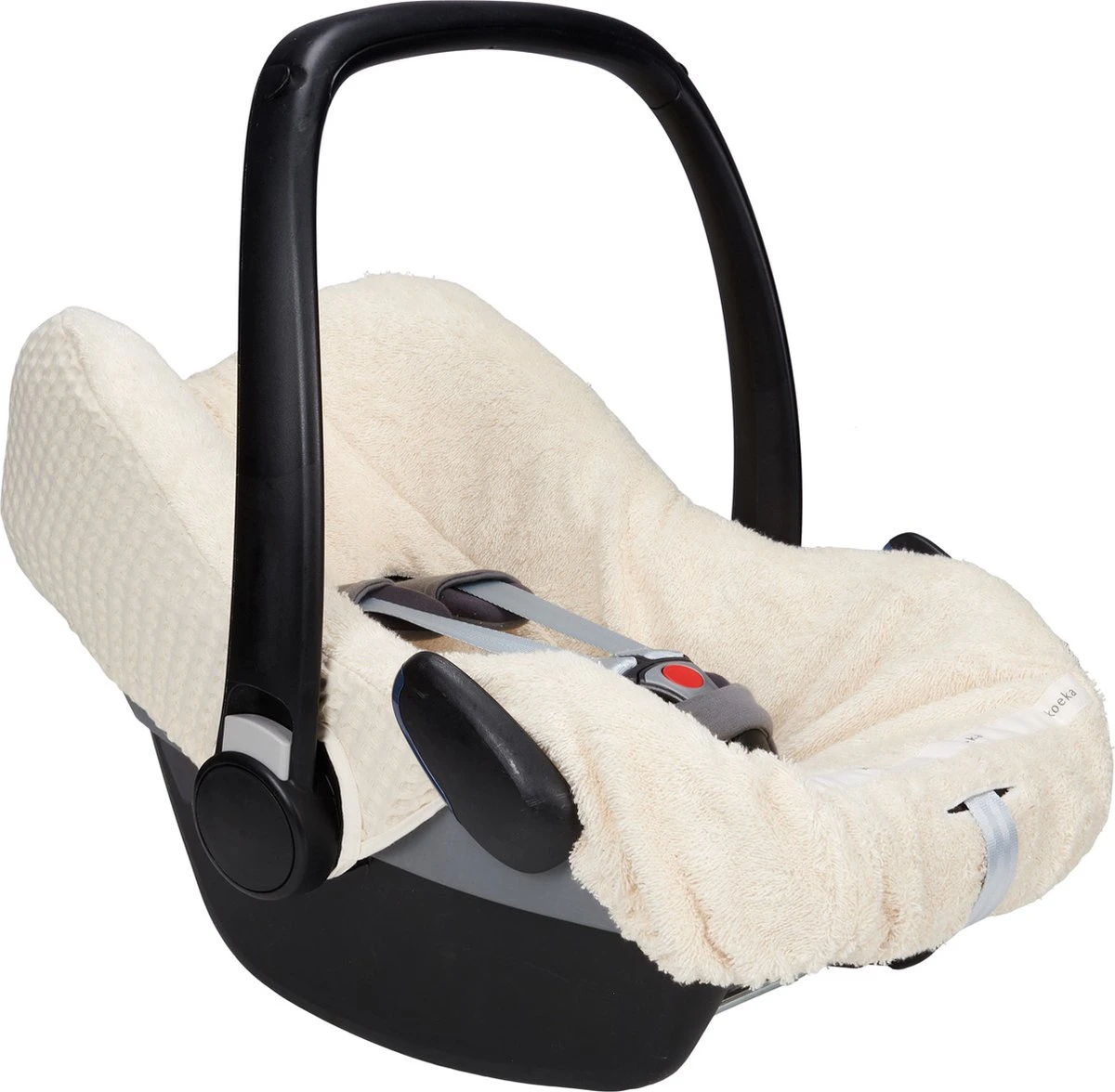 Koeka hoes voor baby Autostoel 0+ Antwerp - naturel