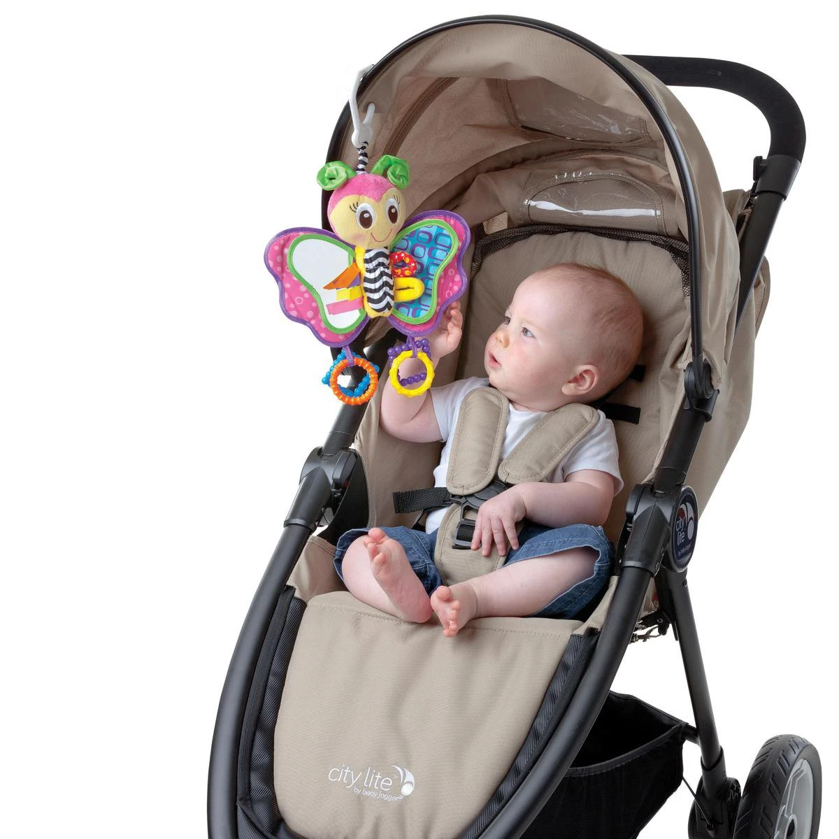 Playgro Activiteitenspeeltje Vlinder - Hangspeeltje - Knuffeldier