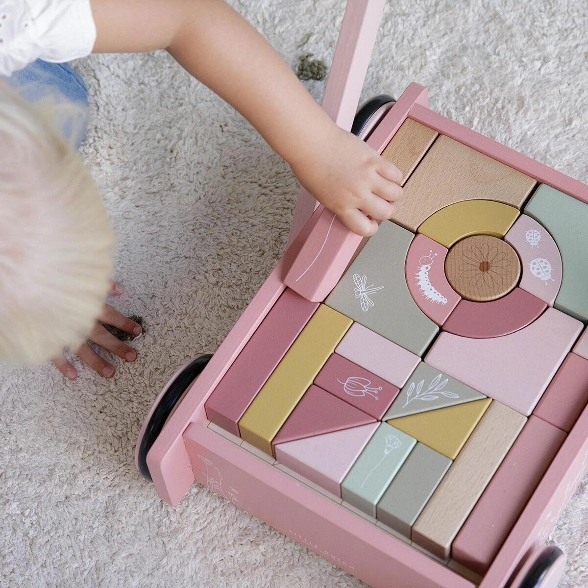 Little Dutch - Blokkenkar Wild Flowers