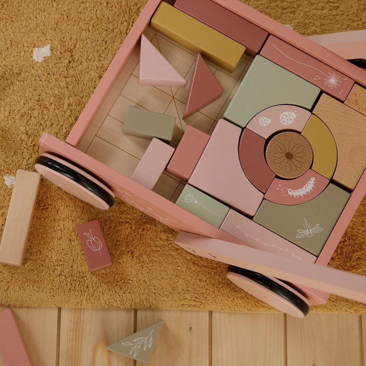 Little Dutch - Blokkenkar Wild Flowers