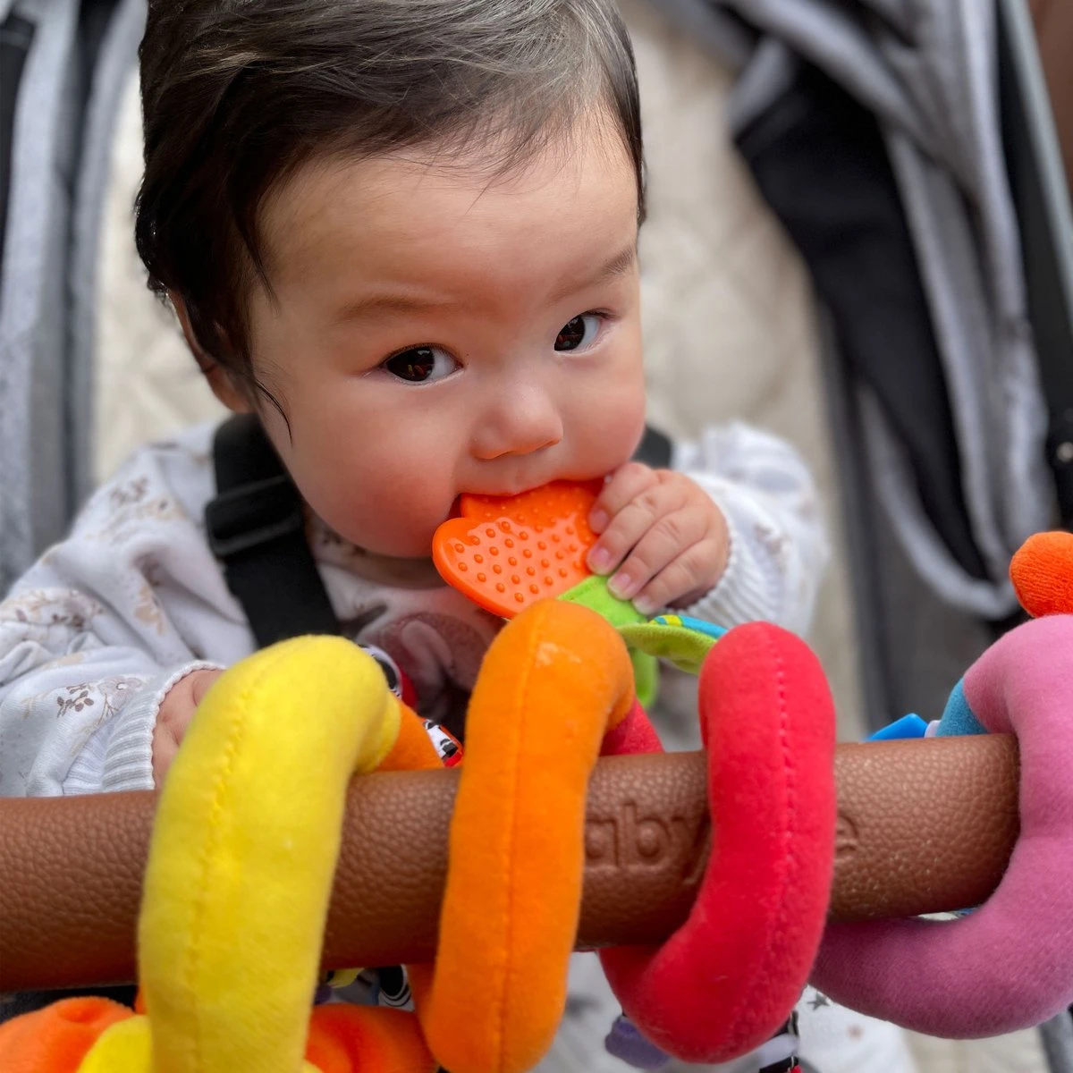 Playgro Boxspiraal Amazing Garden Twirly Whirly - Kinderwagen Speeltje - Activiteitenspiraal