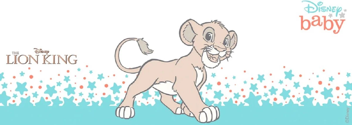 NUK | Disney | First Choice+ | Babyfles | 6-18 maanden | maat M | temperatuurcontrole | anti-kolische ventilatie | 300 ml | BPA-vrij | siliconen teat | leeuw King 6-18 maanden