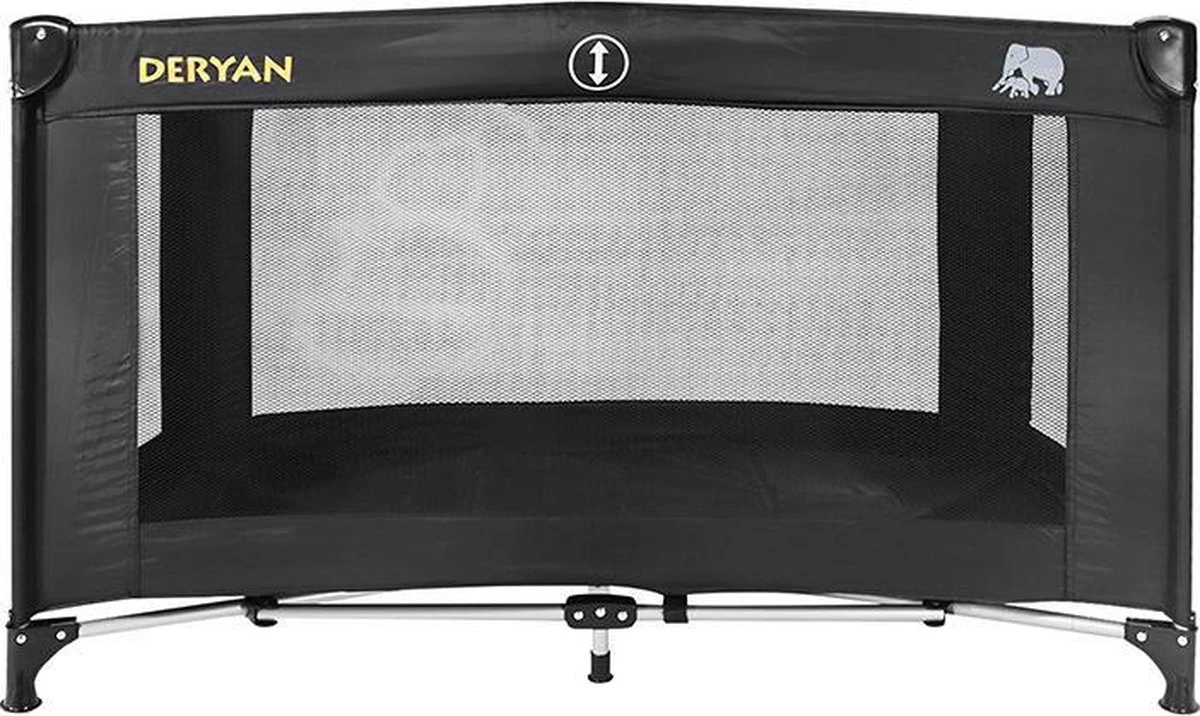 Deryan Believer Campingbedje - 120x60cm - Zwart