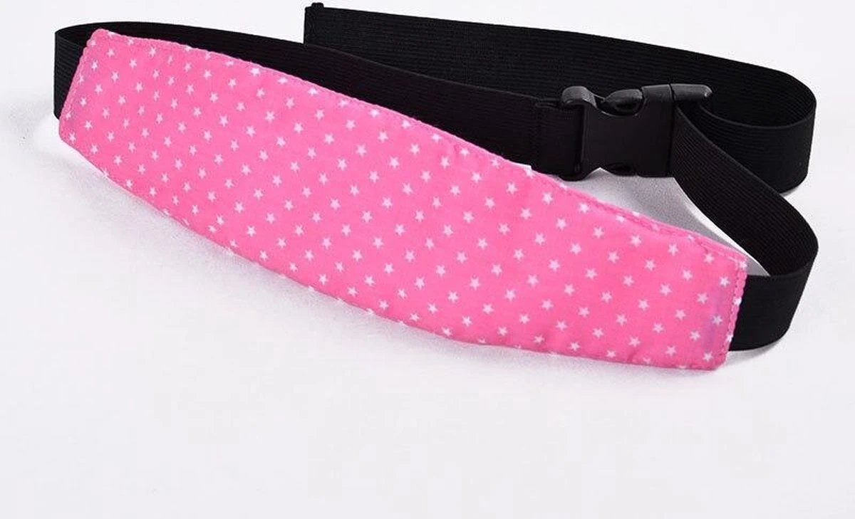 Baby-autozitje - Hoofd Ondersteuning - Kinderen Riem Bevestigingsriem - Verstelbare Jongen - Meisje Boxen Slaap Klepstandsteller Baby- Saftey Kussens