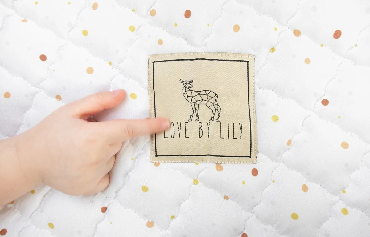 Love by Lily - groot speelkleed - Goldmine - City size - 150x120cm