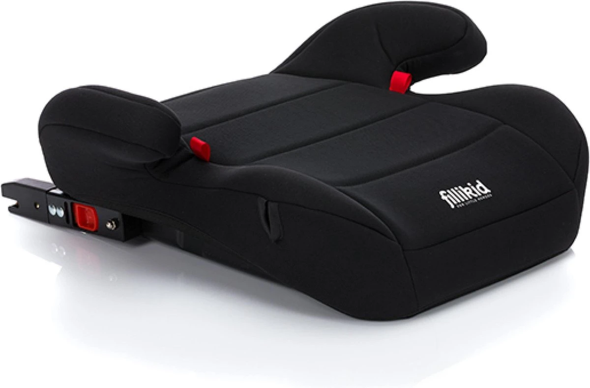 Auto Zitverhoger - Isofix - Autozitje - Kinderzitje - Zwart - Gecertificeerd - Fillikid