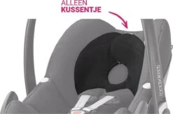 Maxi-Cosi Pebble Autostoeltjes Hoofdsteunkussen - Extra Hoofdsteunkussen - Zwart