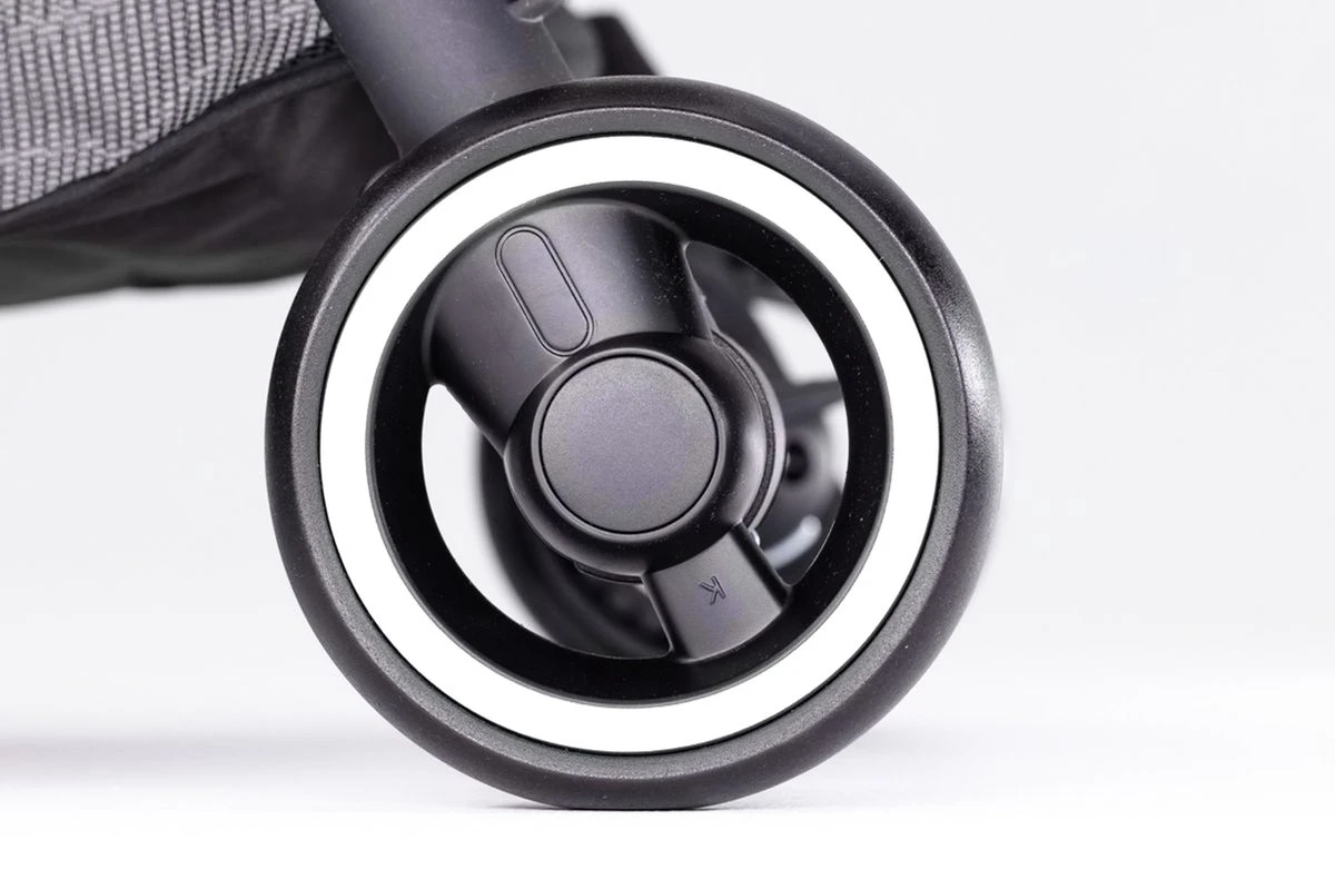 Hamilton by Yoop X1 Plus Buggy – Nieuw, Hoger, Uitgebreider 2023 Model – Premium Stroller met One Hand Folding Technologie – Grijs – Lichte, Verstelbare en Wendbare Kinderwagen met vele Gemakken