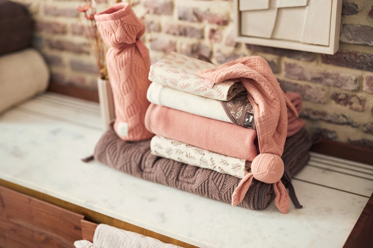 Jollein Speendoekje Bunny Ears - Rosewood