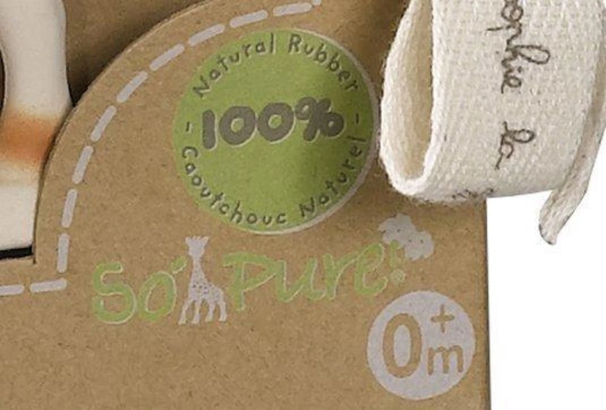 Sophie de giraf - So Pure - Bijtring - very soft - 100% natuurlijk rubber
