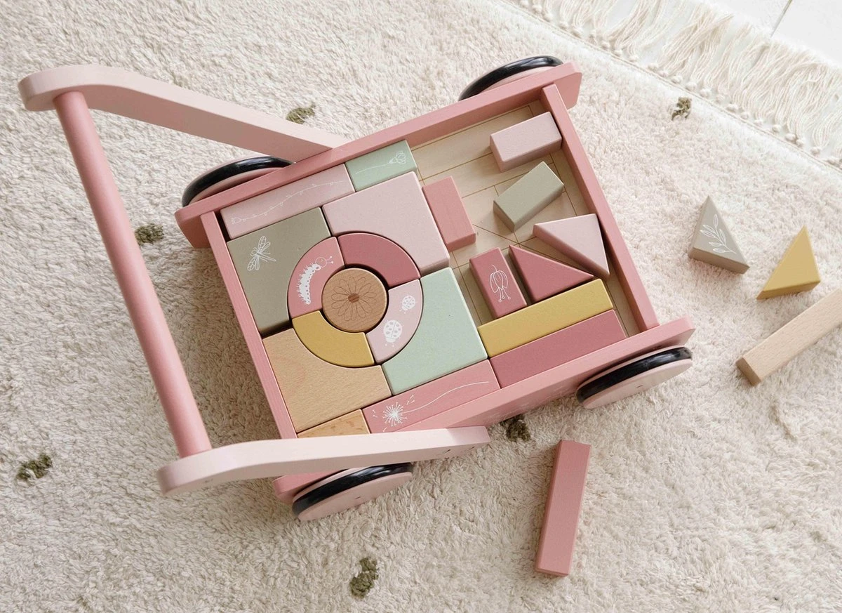 Little Dutch - Blokkenkar Wild Flowers