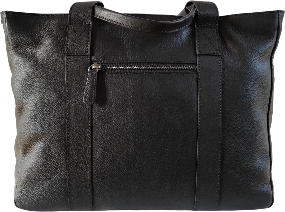 Burkely-luiertas-leder-leer-zwart-laptoptas-kwaliteit