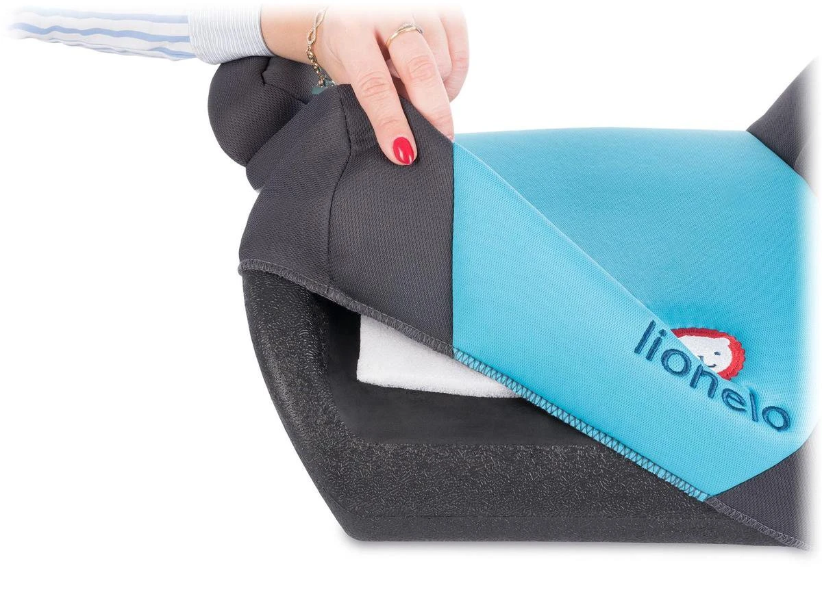 Lionelo Luuk - Stoelverhoging - Voorgevormde vorm - Zachte spons gebruikt in de zitting - Extra bevestigingsriem