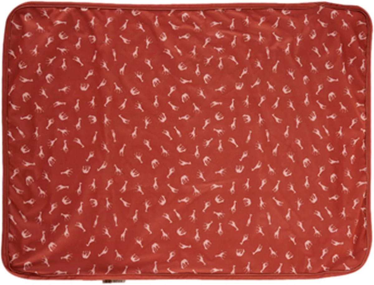 HappyBear | Verschoonmatje - Savanna | 50cm x 70cm | Handig voor onderweg | Compact en licht van gewicht | Waterdichte toplaag