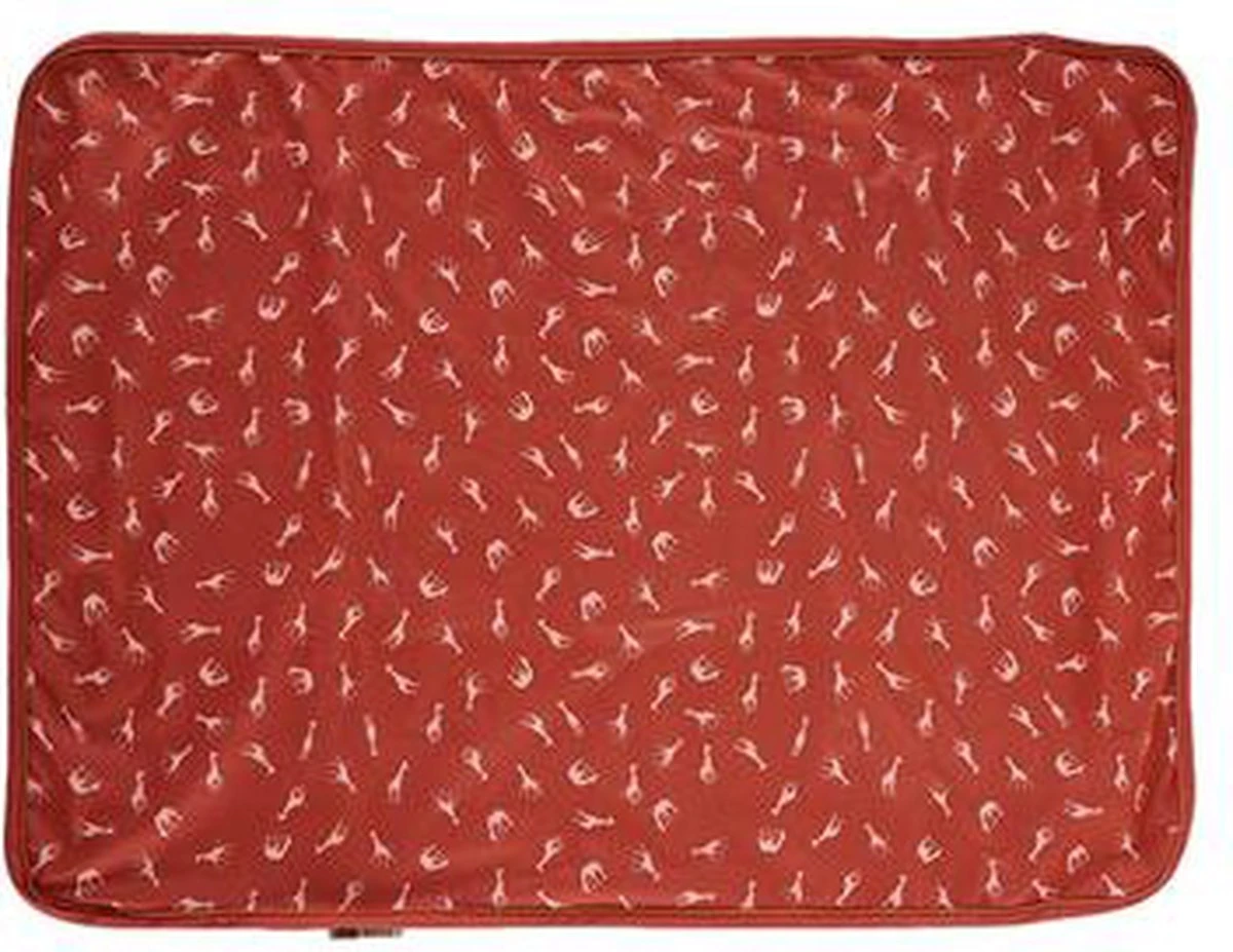 HappyBear | Verschoonmatje - Savanna | 50cm x 70cm | Handig voor onderweg | Compact en licht van gewicht | Waterdichte toplaag