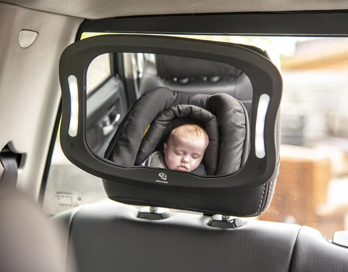A3 Baby & Kids Autospiegel met LED Verlichting 64651