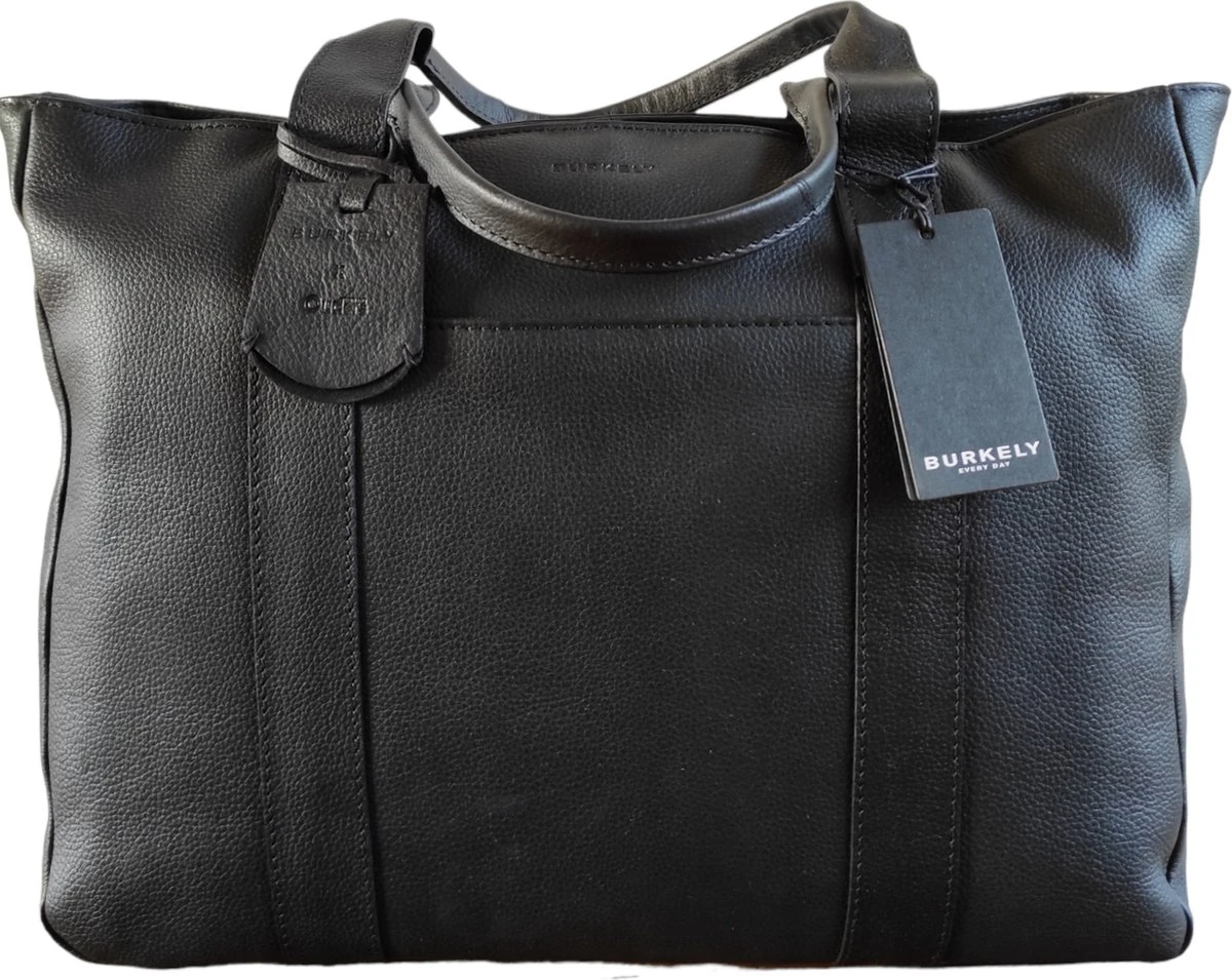 Burkely-luiertas-leder-leer-zwart-laptoptas-kwaliteit