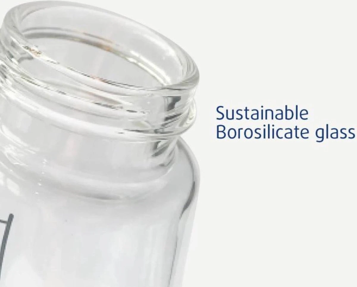 Difrax - S-Fles Natural - Babyfles Bruin- 0+ maanden - 170ml