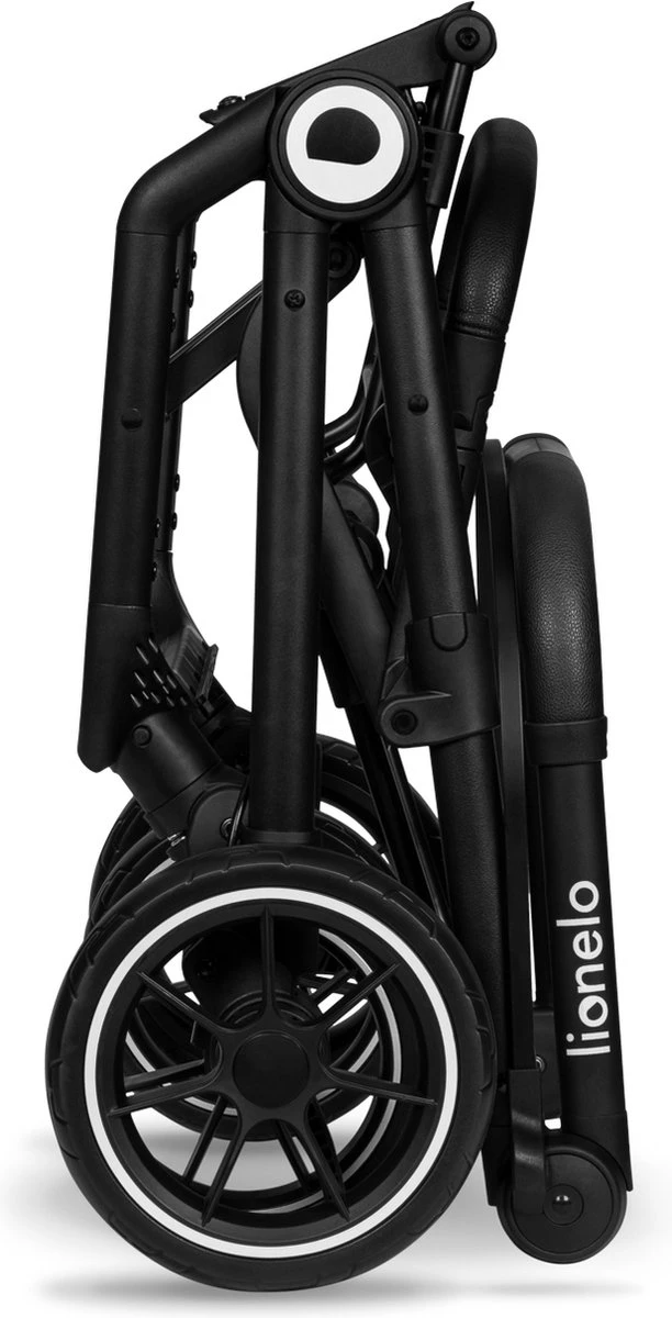 Lionelo Buggy Cloe - Kinderwagen Premium + - tot 22 kg - verstelbare rugleuning - 5-punts veiligheidsgordels - grote zwenkwielen - klamboe - bekerhouder - lichtgewicht - compact - waterdicht