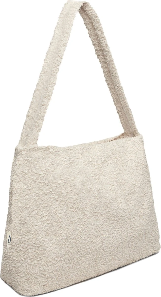 Jollein Luiertas Shopper 34x43cm Boucle - Naturel
