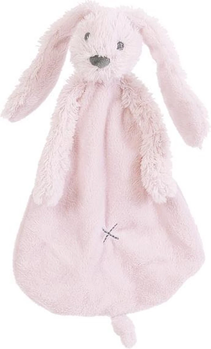 Happy Horse Konijn Richie Knuffeldoekje - Roze - Baby cadeau