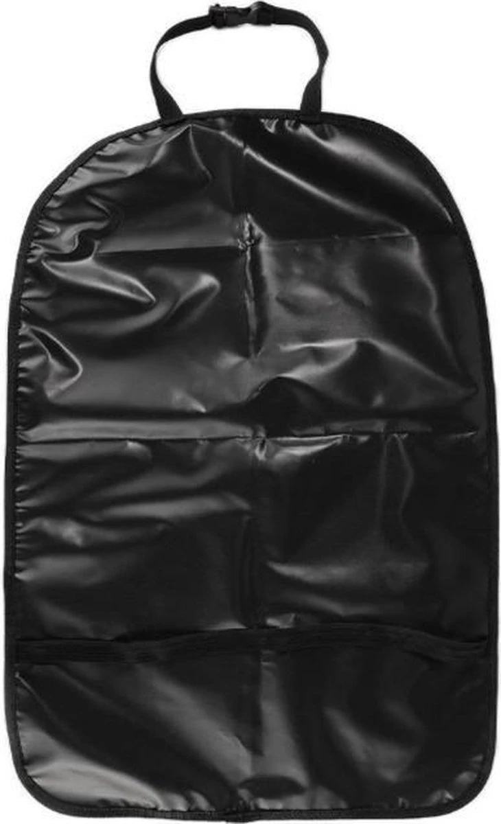 TDR-Autostoelbeschermer-Autostoelhoes – Voorstoelbeschermer – Kick Mat - Stoelhoes -zwart