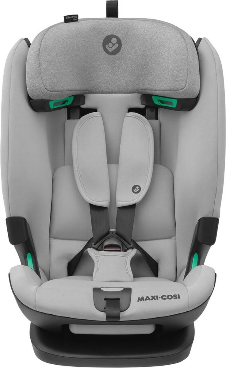 Maxi-Cosi Titan Plus i-Size Autostoeltje - Authentic Grey - Vanaf ca. 15 maanden tot 12 jaar
