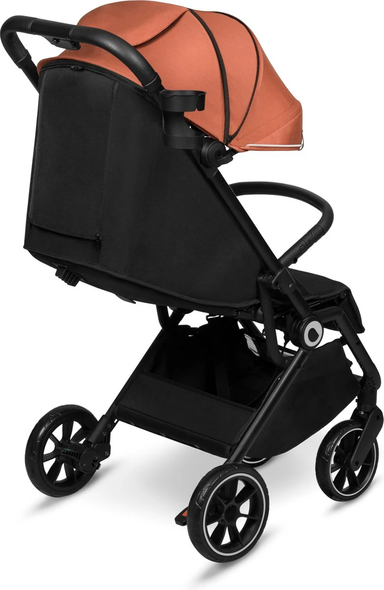 Lionelo Buggy Cloe - Kinderwagen Premium + - tot 22 kg - verstelbare rugleuning - 5-punts veiligheidsgordels - grote zwenkwielen - klamboe - bekerhouder - lichtgewicht - compact - waterdicht