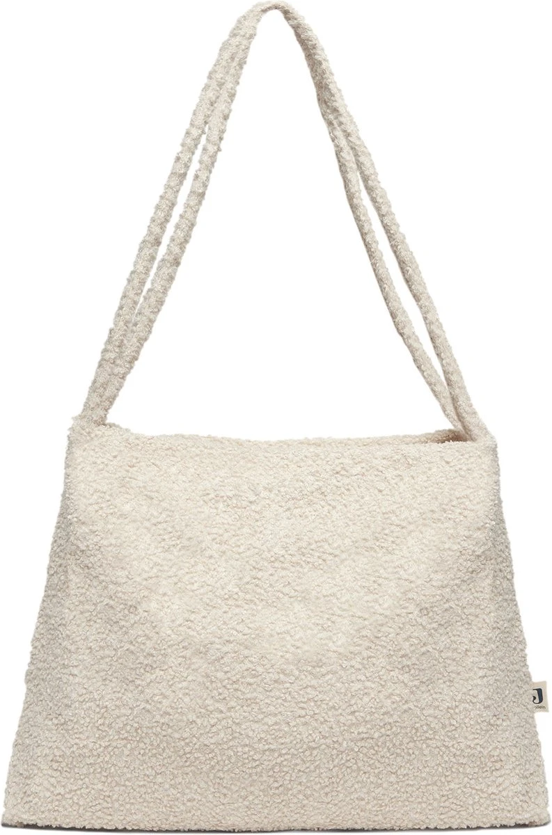 Jollein Luiertas Shopper 34x43cm Boucle - Naturel