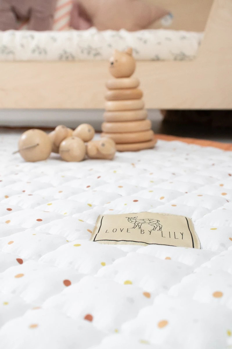 Love by Lily - groot speelkleed - Goldmine - City size - 150x120cm