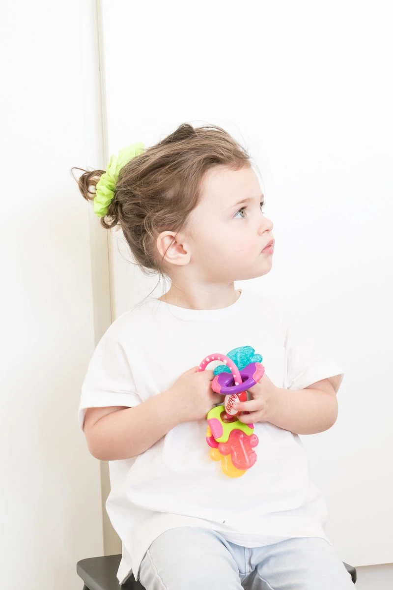 Nûby - IcyBite Koelbijtsleutels - Roze - 3m+