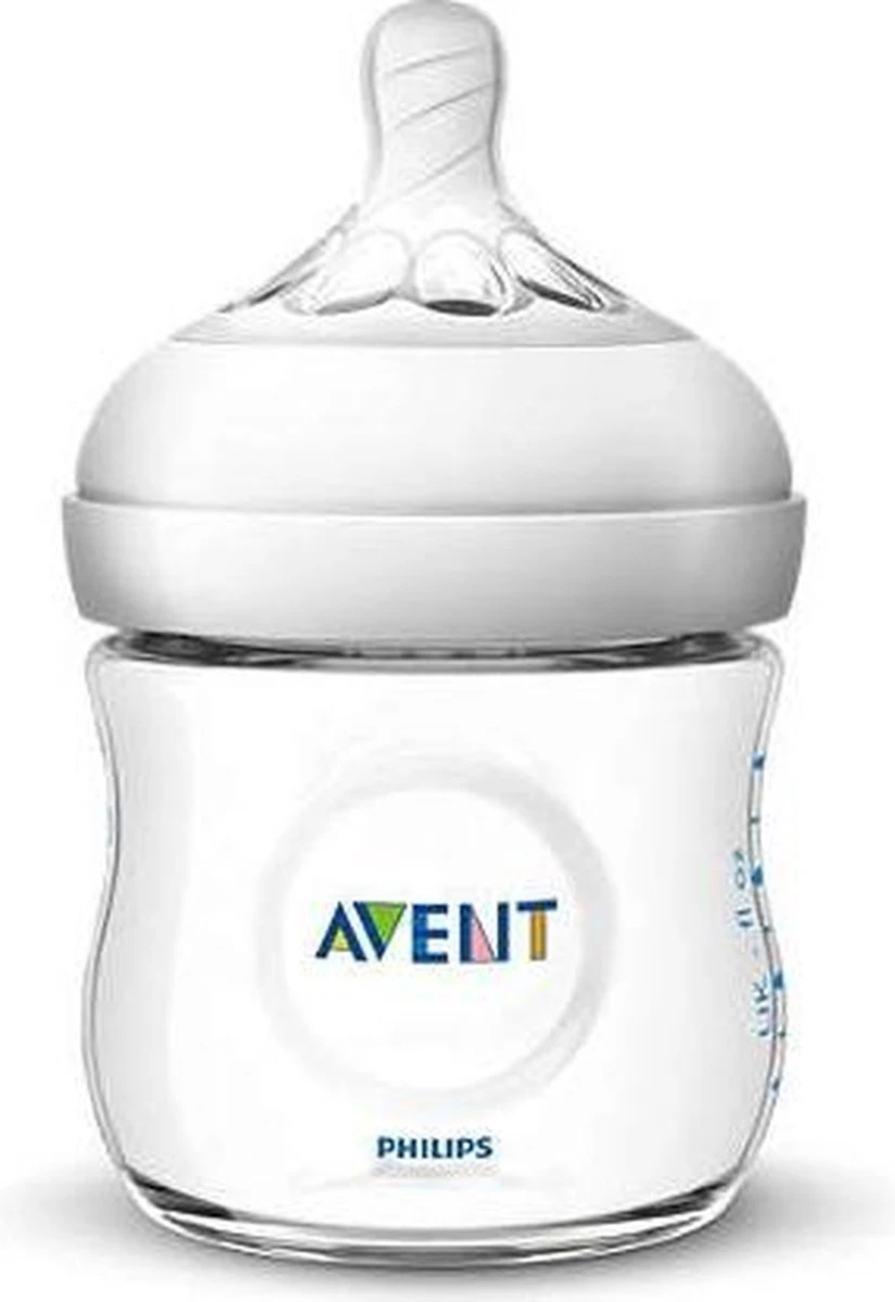Philips Avent Natural babyfles – SCF030/17 babyfles (0m+) voor langzame toevoer