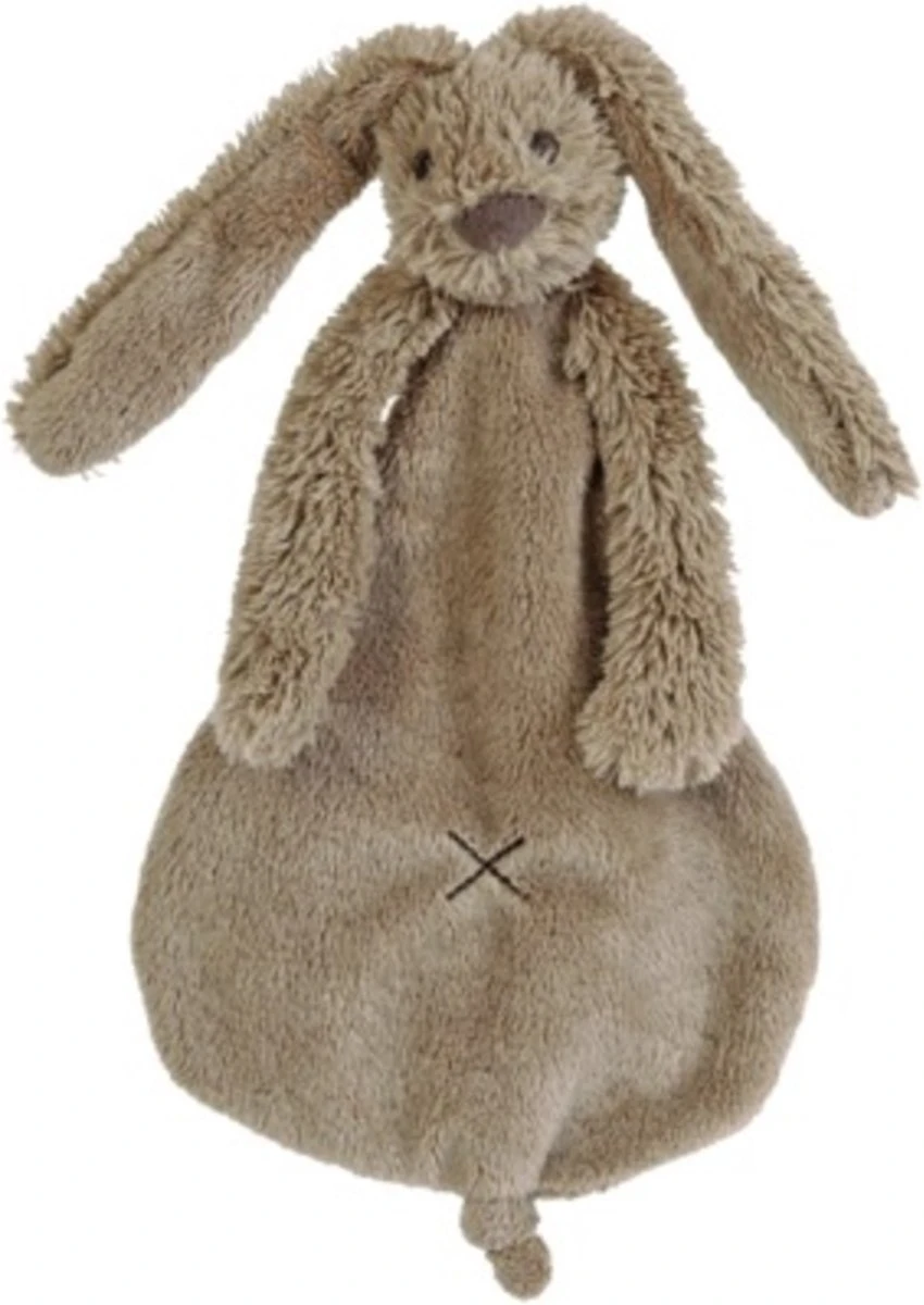 Happy Horse Konijn Richie Knuffeldoekje - Bruin - Baby cadeau