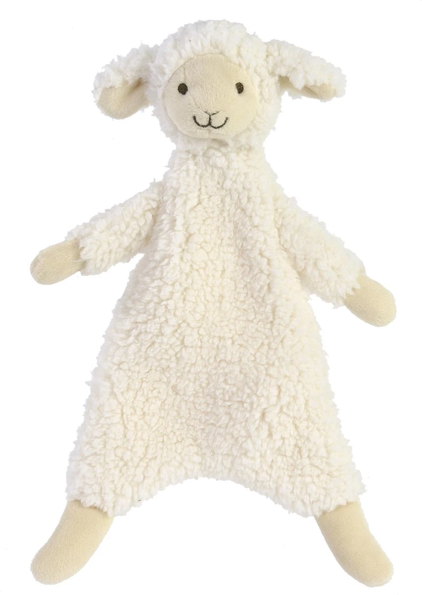Happy Horse Lam Leo Knuffeldoekje - Wit - Baby cadeau