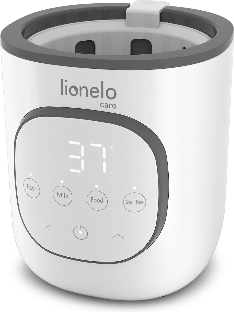 Lionelo Thermup 2.0 Flessenwarmer 5in1 - Verwarming van vloeistoffen en eten - sterilseren en ontdooien - BPA-FREE - Overhittingsbeveiliging - Thermostaat - Automatische uitschakeling bij watertekort