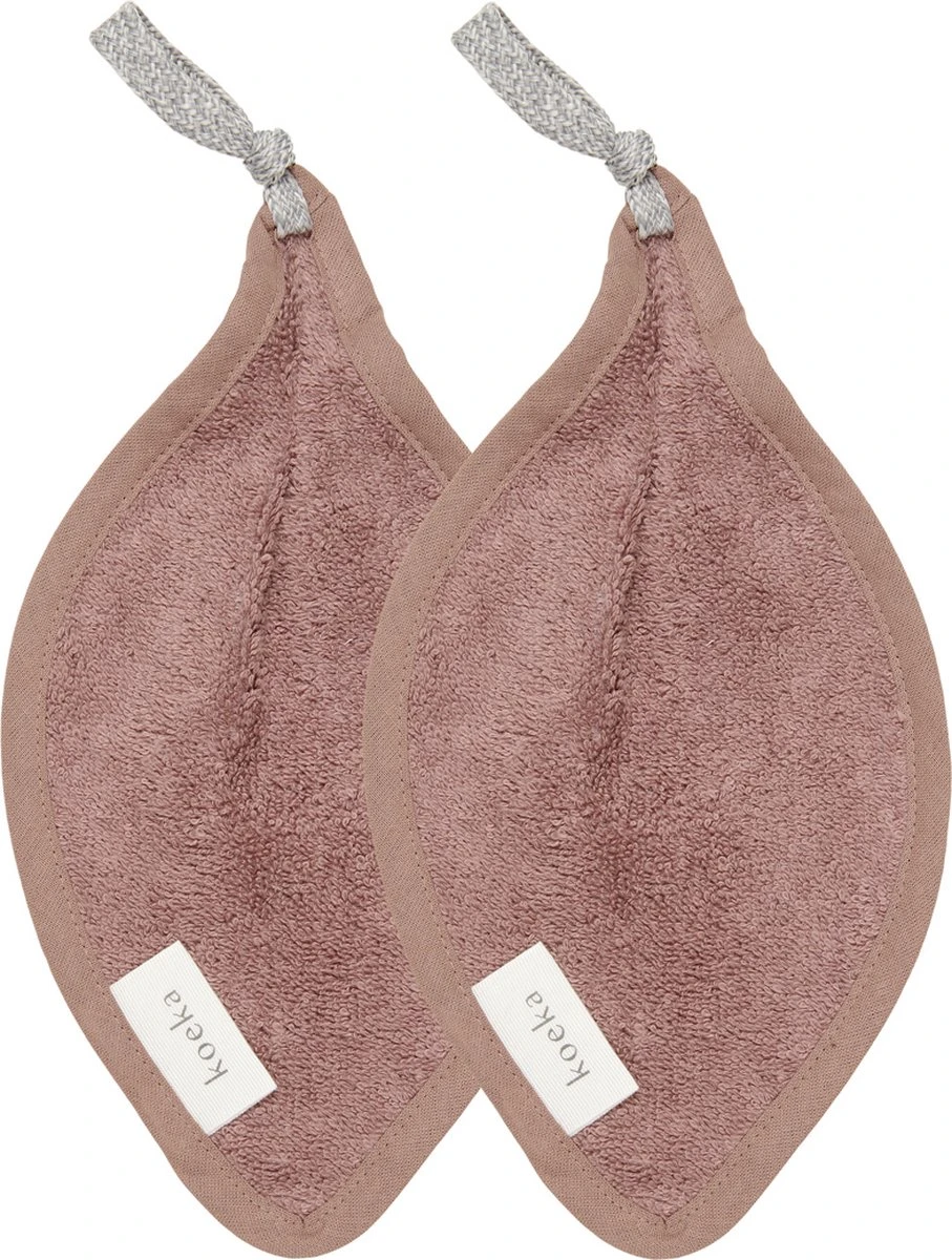 Koeka Speendoekje 2-pack Dijon Organic - plum
